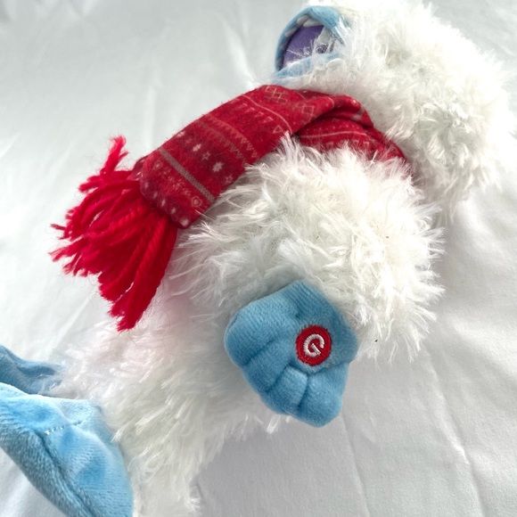 Bumble Singing/Walking Plush Red Scarf Candy Cane EUC works - Picture 7 of 7